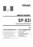 Teac SP-X2i-Service-Manual 